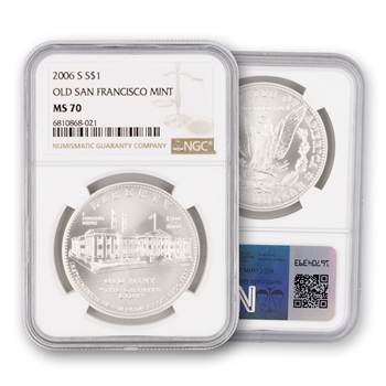2006 San Francisco Silver Dollar Uncirculated NGC 70