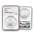 2003 Silver Eagle-NGC 70