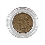 1860 Indian Head Cent - Circulated - Capsule