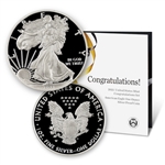 2021 Silver Eagle - West Point Proof - Congratulations Set