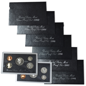 Black Box Silver Proof Set Hoard - up to 7 Different