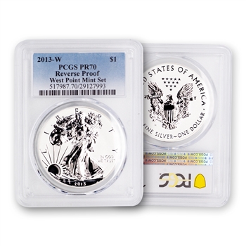2013 American Eagle - W Reverse Proof - PCGS 70