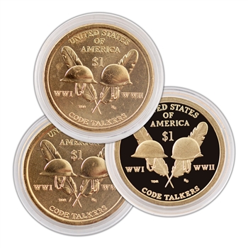 2016 Native American Dollar - Code Talkers - PDS - Capsules