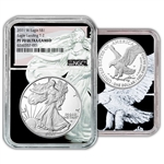 2021 Silver Eagle Proof - Type 2 Eagle Core - NGC 70