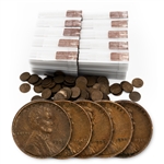 Jumbo Wheat Cent Deal - 20 Rolls - 1000 Coins all 5 Decades