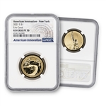 2021 Innovation Dollar - Rev Proof - #11 New York - NGC 70