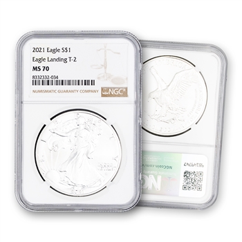 2021 Silver Eagle - Type 2 - NGC 70