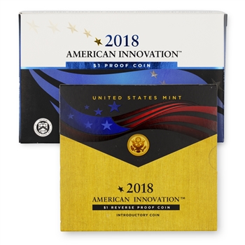 2018 Innovation Dollar Pair-Proof & Reverse Proof-OGP