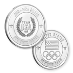 1oz Silver - U.S. Olympic Team Round