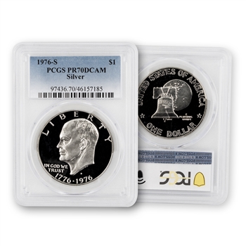 The Rarest Ike Dollar - 1973 Silver Proof (Brown Pack)