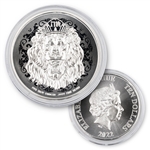 2022 Niue $10 Roaring Lion-5oz Silver