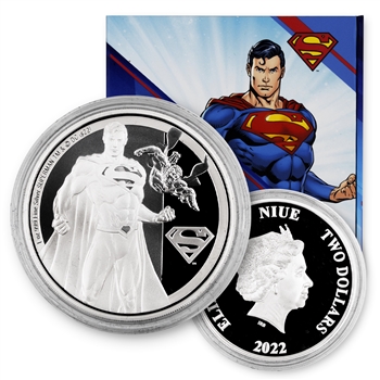 2022 Superman DC Classics-1oz Silver Proof