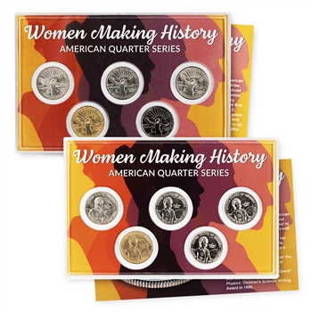 2022 Women Making History 5pc Set - 1st 2 - Angelou & Ride