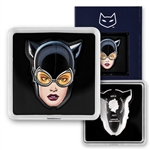 2022 DC Faces of Gotham 1oz Silver-Catwoman