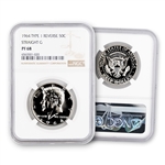 1964 Kennedy Half Dollar - Straight G - Proof - NGC 68