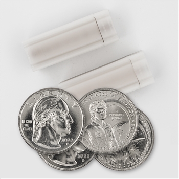 2022 Sally Ride Quarter - P & D Rolls - Uncirculated