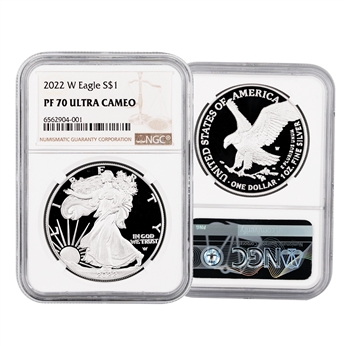 2022 Silver Eagle - Proof - NGC 69