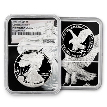 2022 Silver Eagle-Congratulation Set-Eagle Core-NGC 69