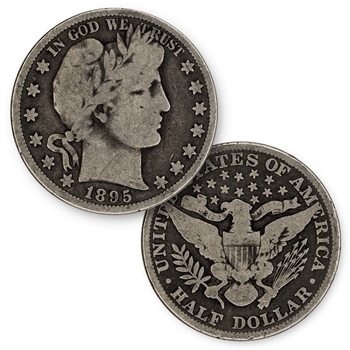 1895 Barber Half Dollar - Philadelphia