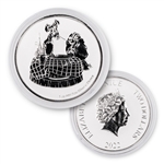 2022 Disney 1oz Silver-Lady & The Tramp-Uncirculated