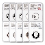 2022 US Silver Proof Set (10 pc)-NGC 70