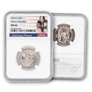 2022 Wilma Mankiller Quarter-San Francisco-NGC 66