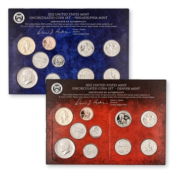 2022 US Mint Set - 20 pc - OGP