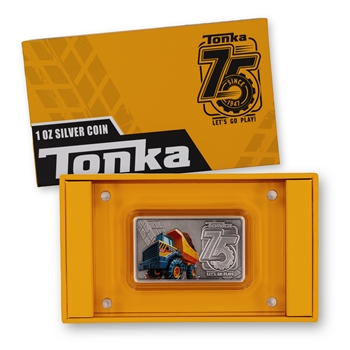 2022 Hasbro 1oz Silver-Tonka Truck 75th Anniversary