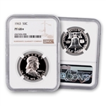 1963 Franklin Half Dollar - Proof - NGC 68 Star