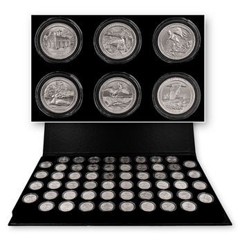 National Parks Quarters with Deluxe Album-2010 to 2021-56 coins