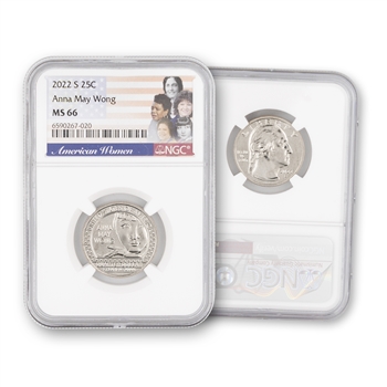 2022 Anna May Wong Quarter-San Francisco-NGC 66