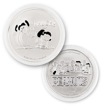 2022 Peanuts-Lucy 1oz Silver Round-Uncirculated