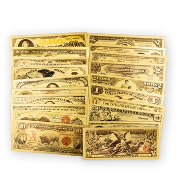 Top 20 US Notes-Goil Foil Edition
