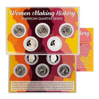 2022 Women Making History 5pc-P-D-S+Proofs-#5 A Wong