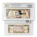 2008 Disney $1-Mickey Evolving-PCGS 65