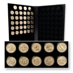 2018 to 22 Innovation Dollars with Display Album - P & D - 34 coins