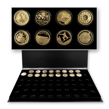 2018 to 22 Innovation Dollars with Display Album - Proofs - 17 coins