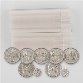 2022 Women Making History P & D Quarters-Custom Rolls-80 Coins