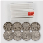 Vintage Buffalo Nickel Roll w/ Bonus - 120 Coins