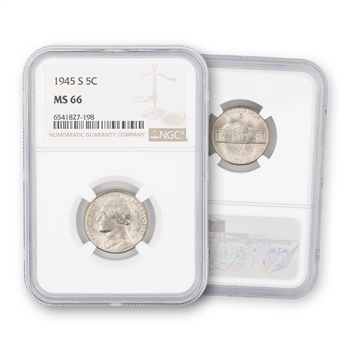 The Last Silver Nickel-1945 S-NGC 66