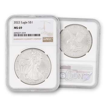 2022 Silver Eagle - NGC 69