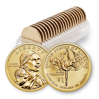 2023 Native American P & D Dollars-20 Coin Roll (10 each)
