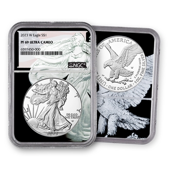 2023 Silver Eagle-Proof-Eagle Core-NGC 69