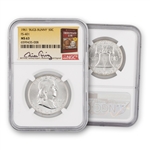1961 Franklin Half Dollar - Bugs Bunny - NGC 63 Bill Fivaz