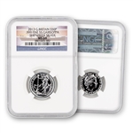 2013 Britannia 1/4 oz Silver-SS Gairsoppa Shipwreck NGC 69