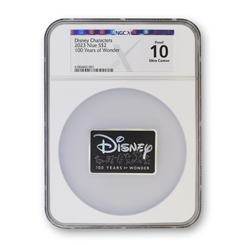 2023 Disney Mickey & Friends-100 Years 1oz Silver NGC X10