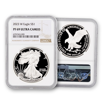 2023 Silver Eagle-Proof-NGC 69