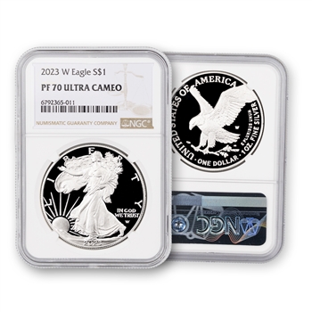 2023 Silver Eagle-Proof-NGC 70