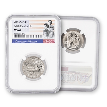 2023 Edith Kanaka 'Ole Quarter-San Francisco-NGC 67