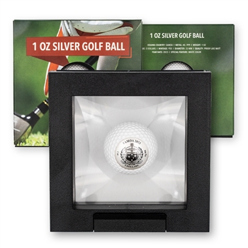 2023 Samoa-Golf Ball-Spherical-1oz Silver-Icon Mint